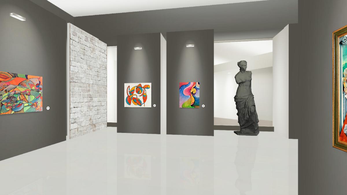 Galleria virtuale per mostre collettive | Quarta sala
