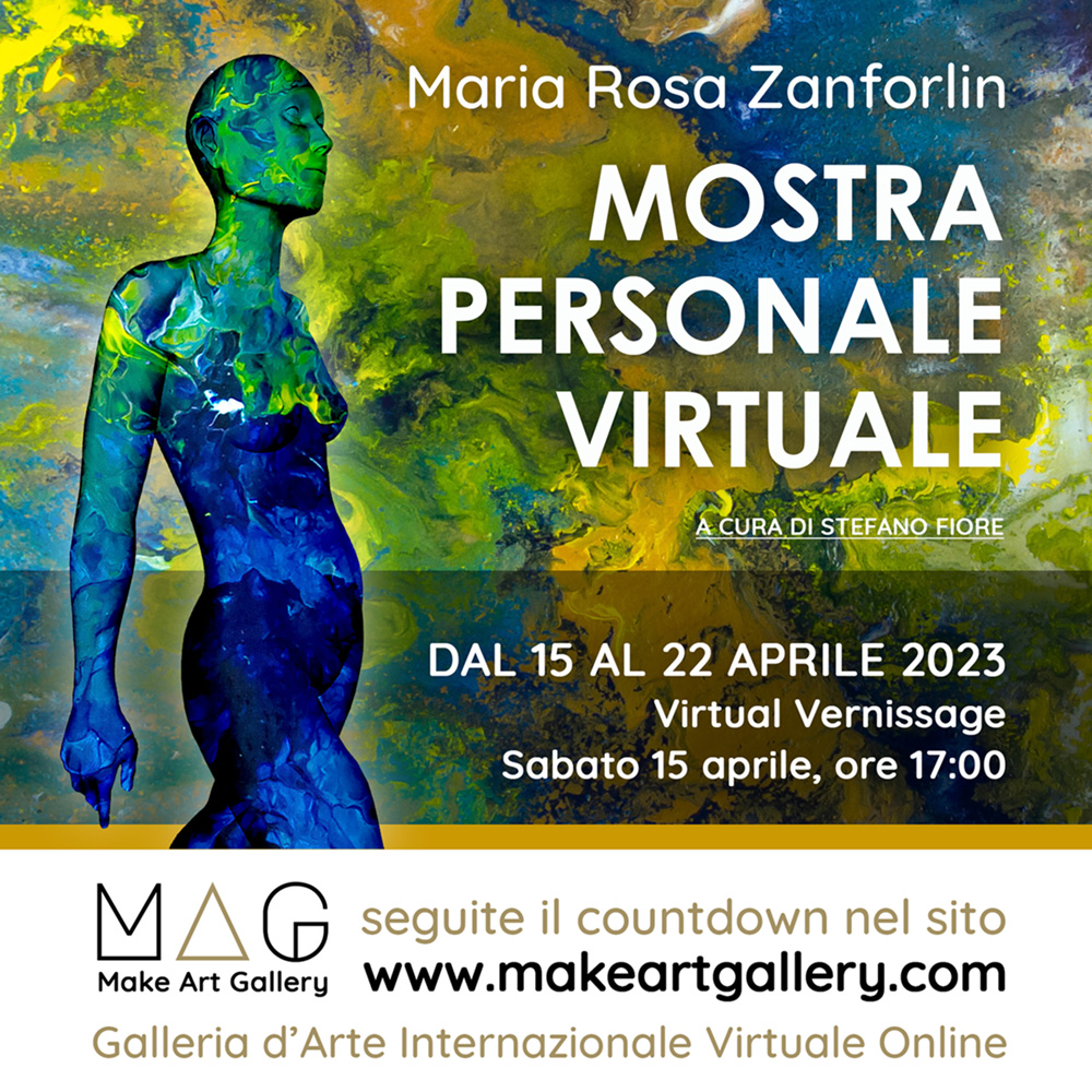 Mostra virtuale - Personale virtuale di Maria Rosa Zanforlin | Galleria d'arte virtuale online