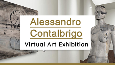 filmato della mostra virtuale di Alessandro Contalbrigo Pittore
