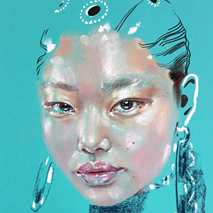 Artist Zhenya, fashion illustrator