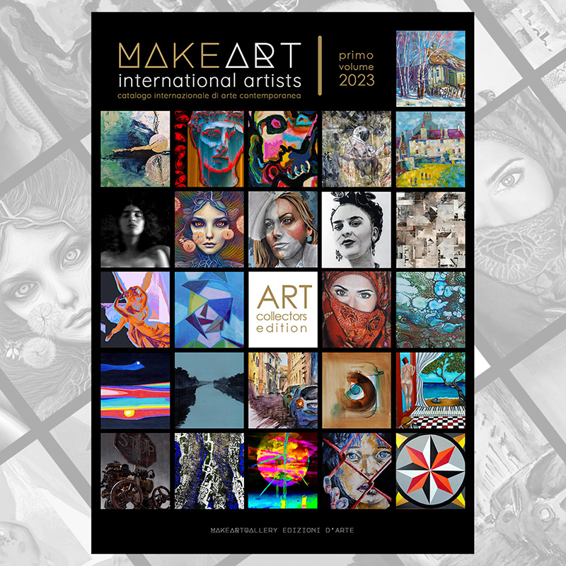 volume d'arte internazionale make art - catalogo artisti 2023