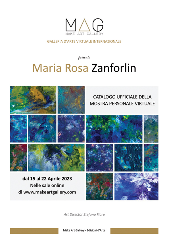 catalogo della mostra virtuale personale di Maria Rosa Zanforlin