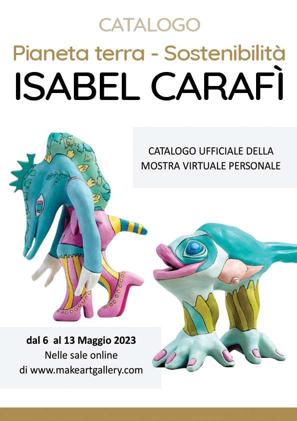 catalogo mostra personale di Isabel Carafì
