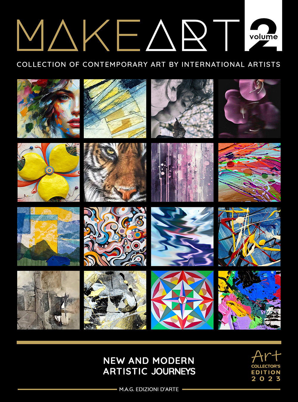 volume d'arte internazionale il catalogo d'arte in ebook Make Art Volume 2 - scarica la tua copia gratuita