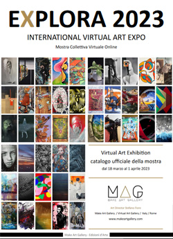Catalogo della mostra virtuale Explora 2023 - Make Art Gallery