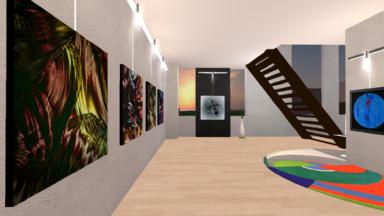 Fotografia in galleria per la mostra virtuale metaversum 7